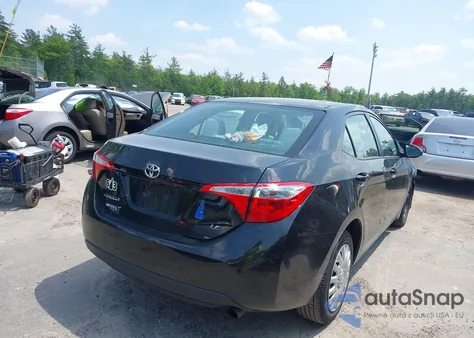 2015 Toyota Corolla L/Le/Le Pls/Prm/S/S Pls из США, поврежденный, VIN 2T1BURHE4FC262894